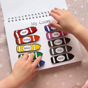 GentlePath Montessori Busy Book | Engaging Learning Activity for Toddlers
