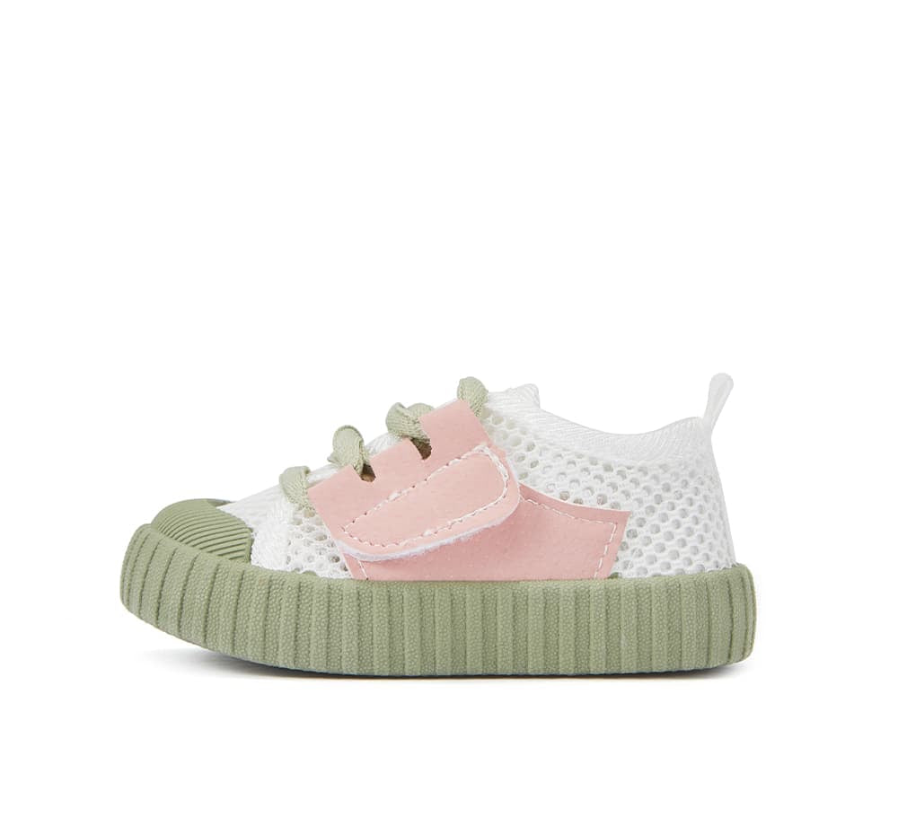 GentleStride Air Mesh Baby Sneakers | Breathable Soft Sole Toddler Shoes