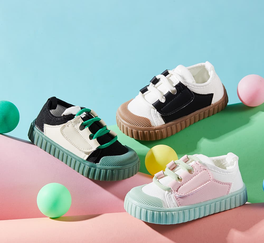 GentleStride Toe-Cap Baby Sneakers | Breathable Soft Sole First Walking Shoes