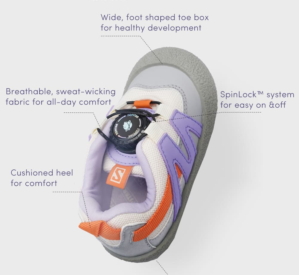GentleStride Knit Toddler Sneakers | Breathable Soft Sole Shoes