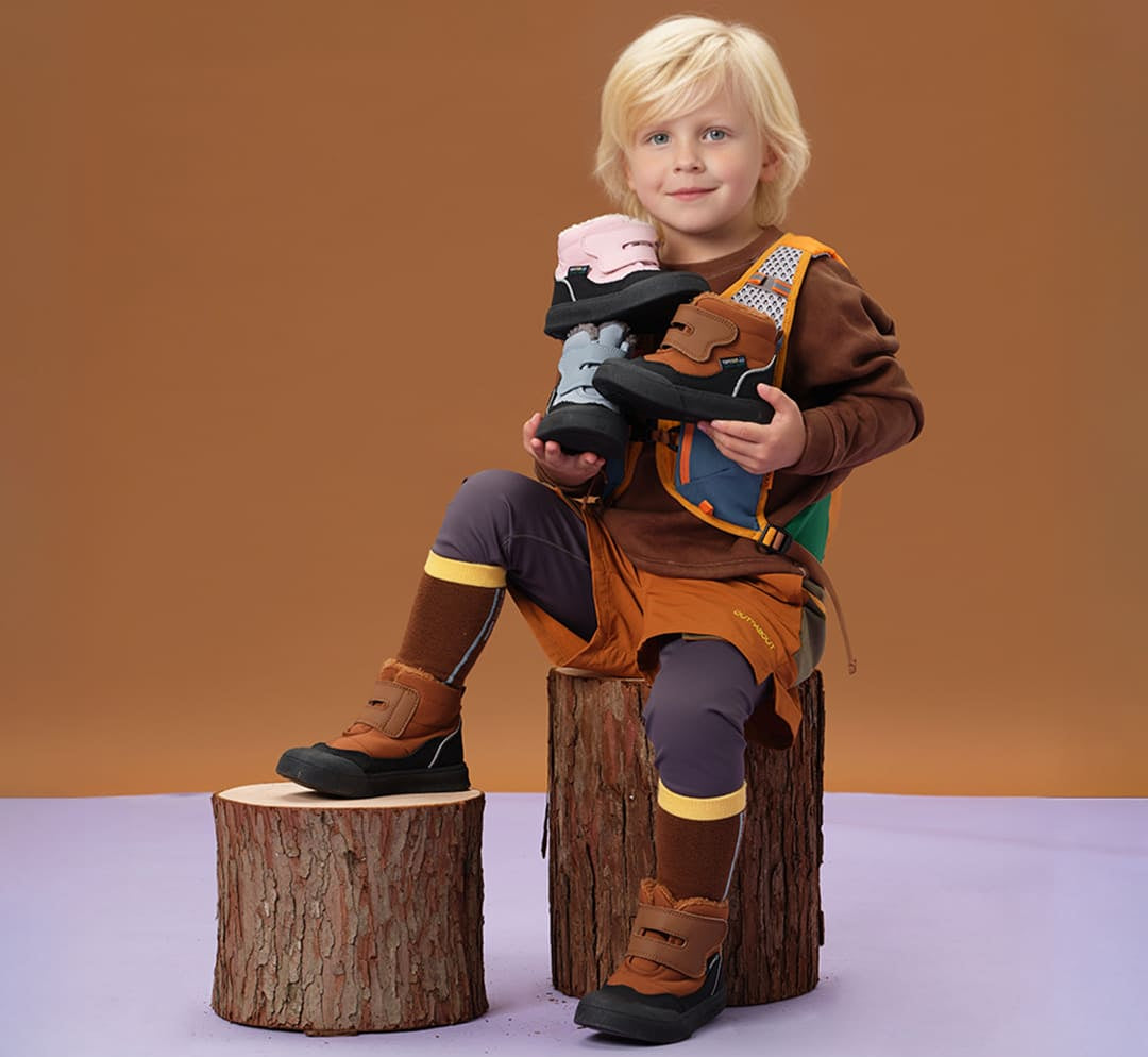 Frosty Paws Toddler Trail Winter Boots | Cosy Non-Slip Footwear