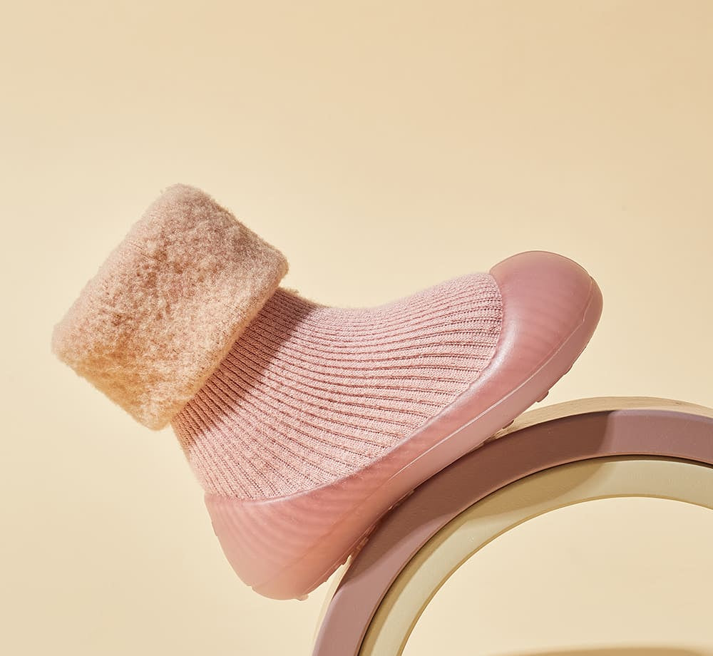 GentleStride Toddler Non-Slip Sock-Shoes | Cosy First Walking Shoes