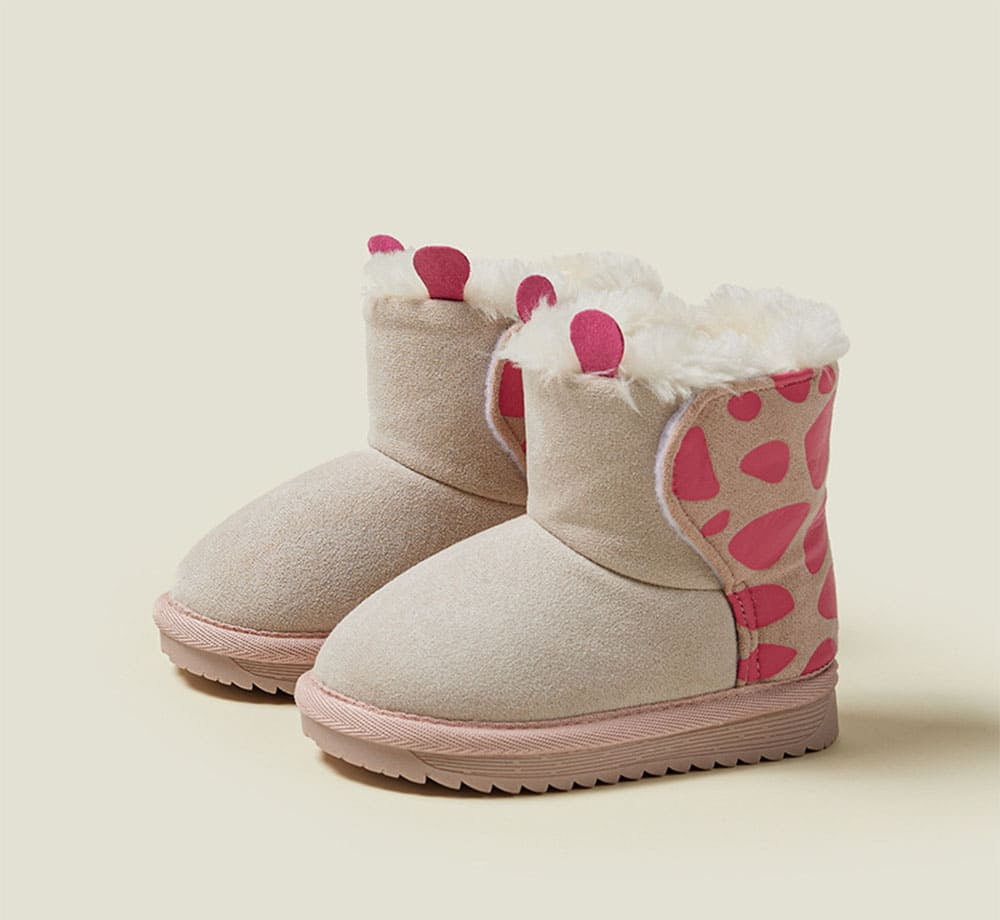 Snowy Paws Kids Snow Boots | Cosy Non-Slip Winter Footwear