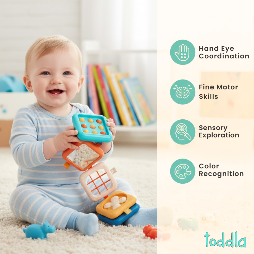 Baby Bisou 7-in-1 Montessori Cube