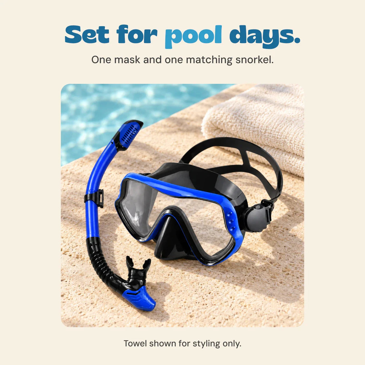 Adventure Cove Toddler Snorkel Set