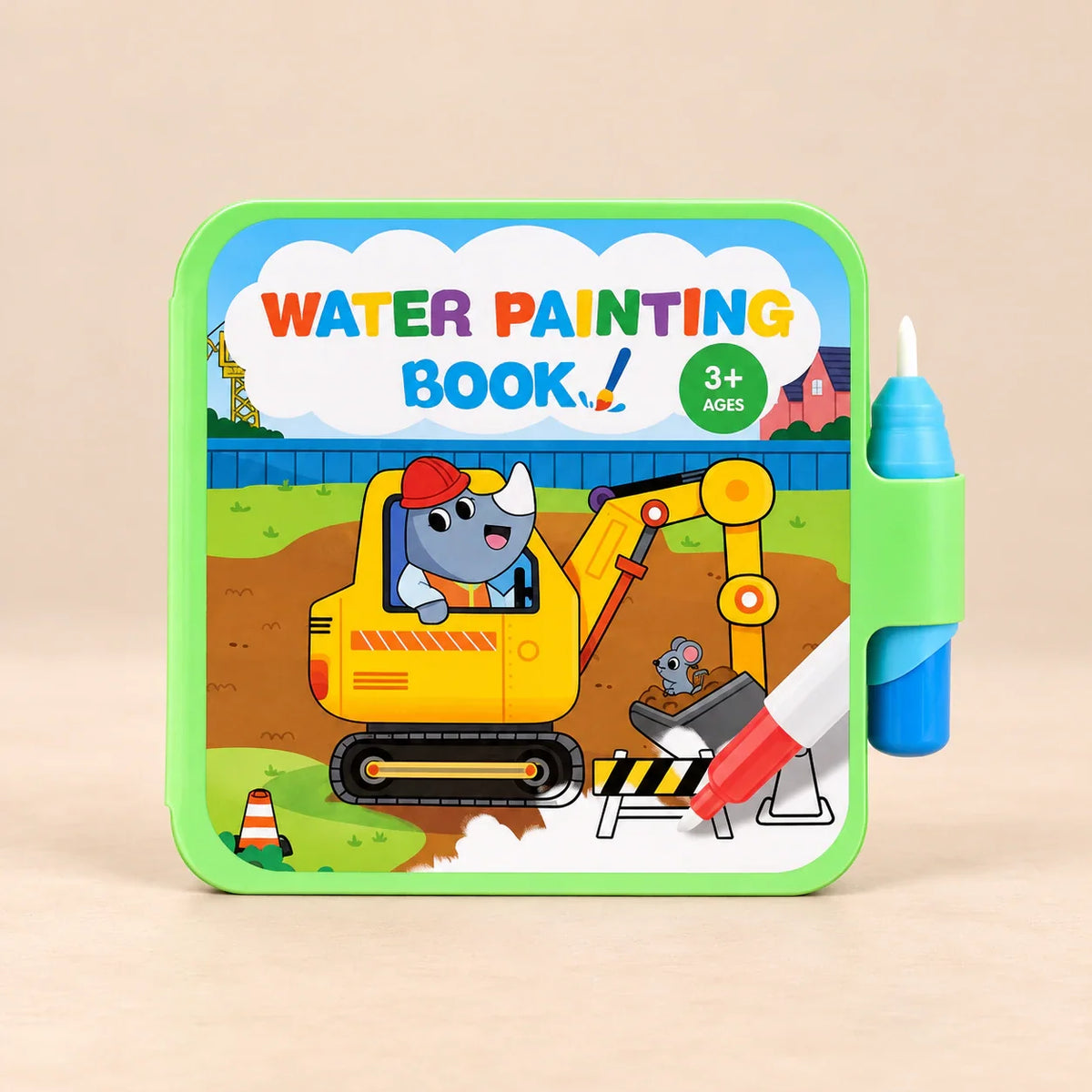 AquaArt Reusable Water Painting Book, Trafic Water Painting Fun