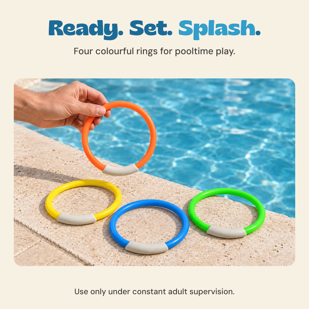 AquaJoy Dive & Seek Pool Toy Set