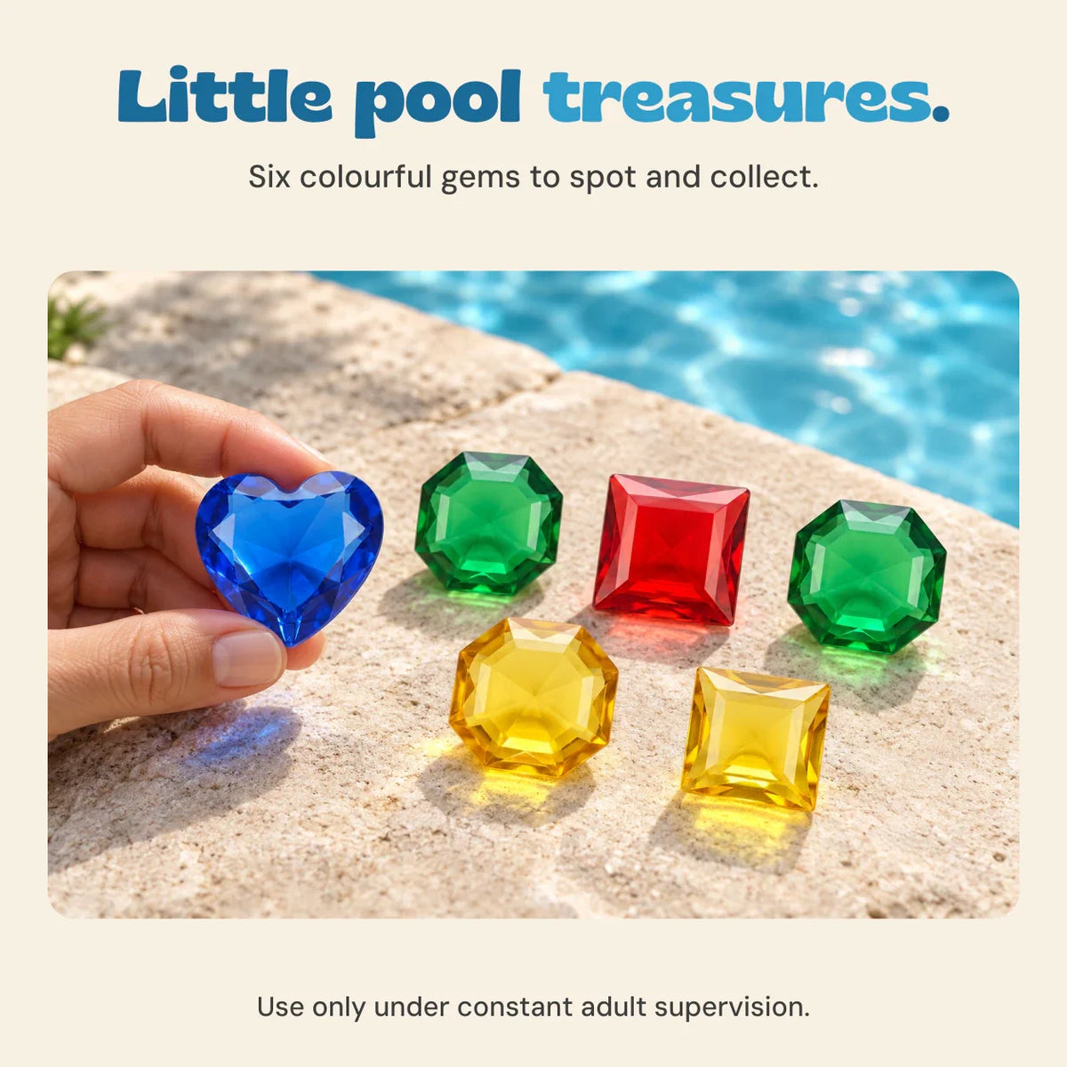 AquaJoy Dive & Seek Pool Toy Set