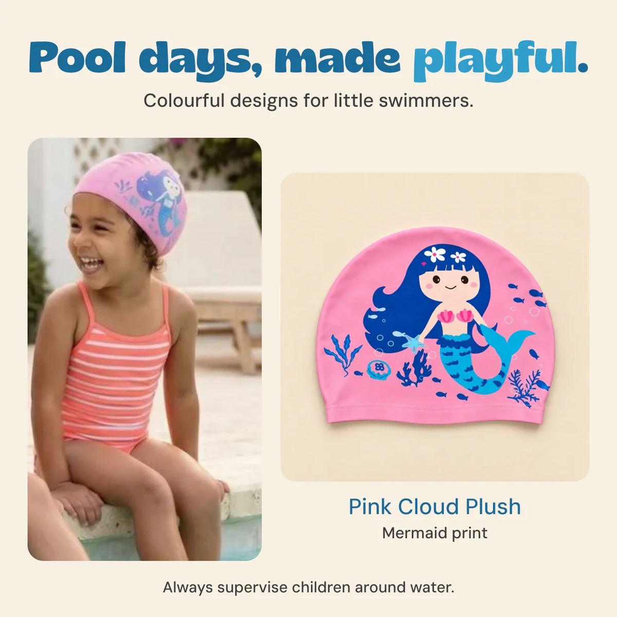 AquaWhimsy Kids Swim Cap