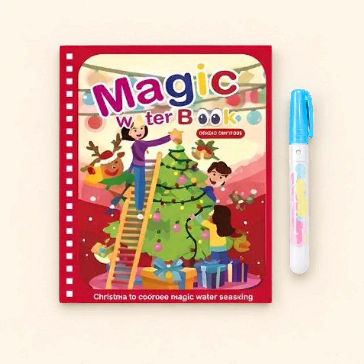 AquaWhimsy Mess-Free Water Coloring Book | Reusable Art for Kids