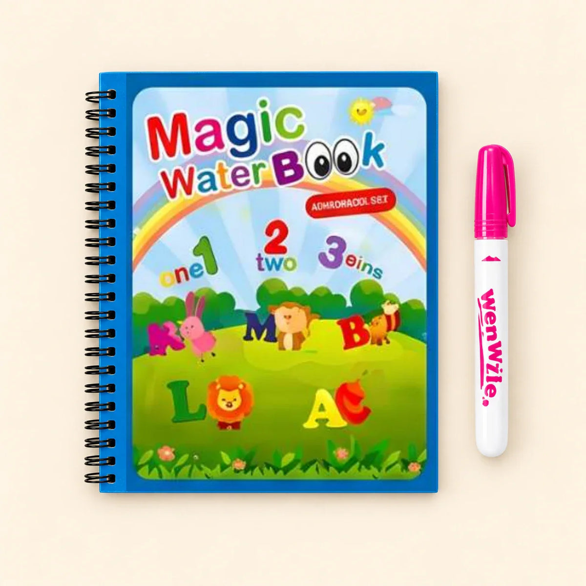 AquaWhimsy Mess-Free Water Coloring Book | Reusable Art for Kids