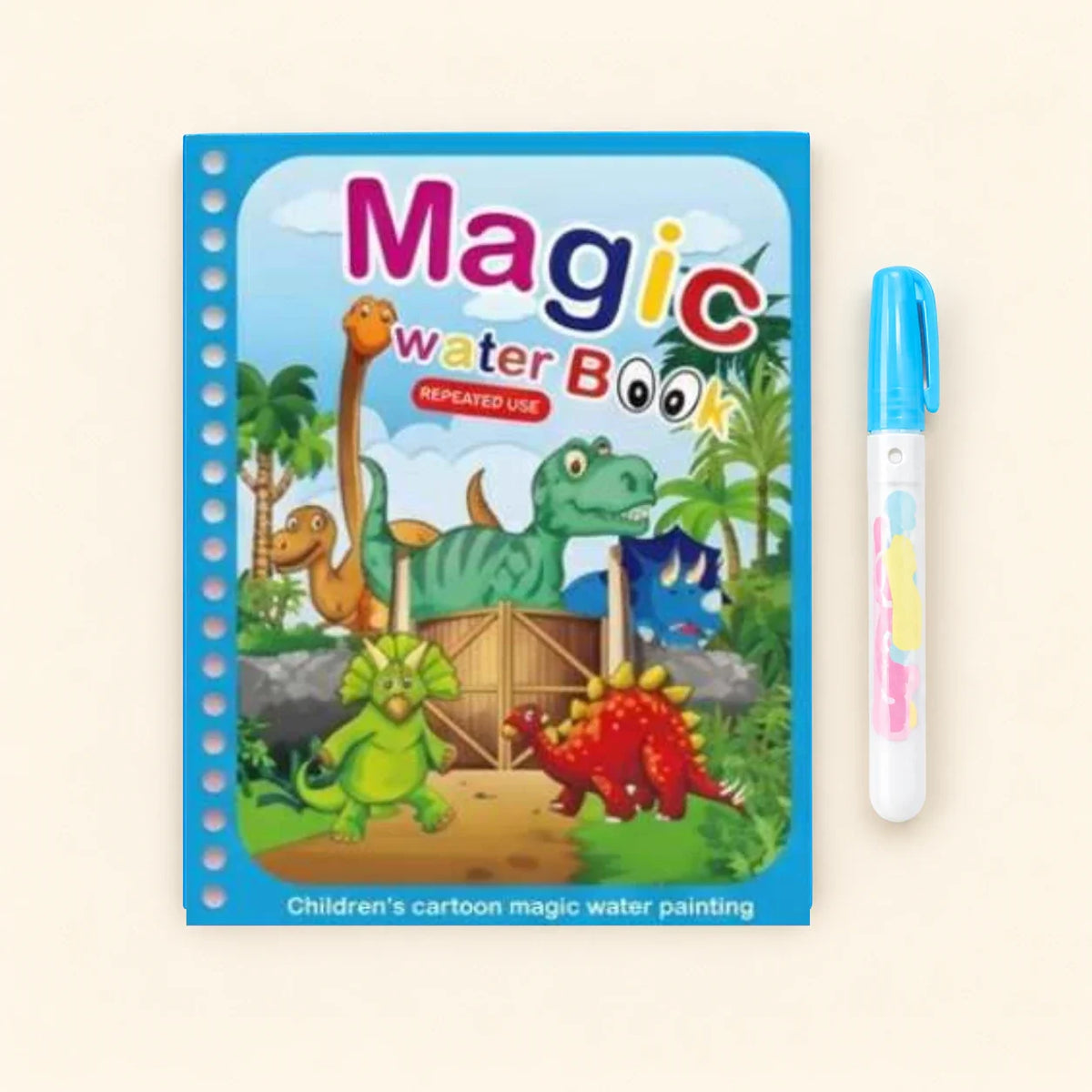 AquaWhimsy Mess-Free Water Coloring Book | Reusable Art for Kids