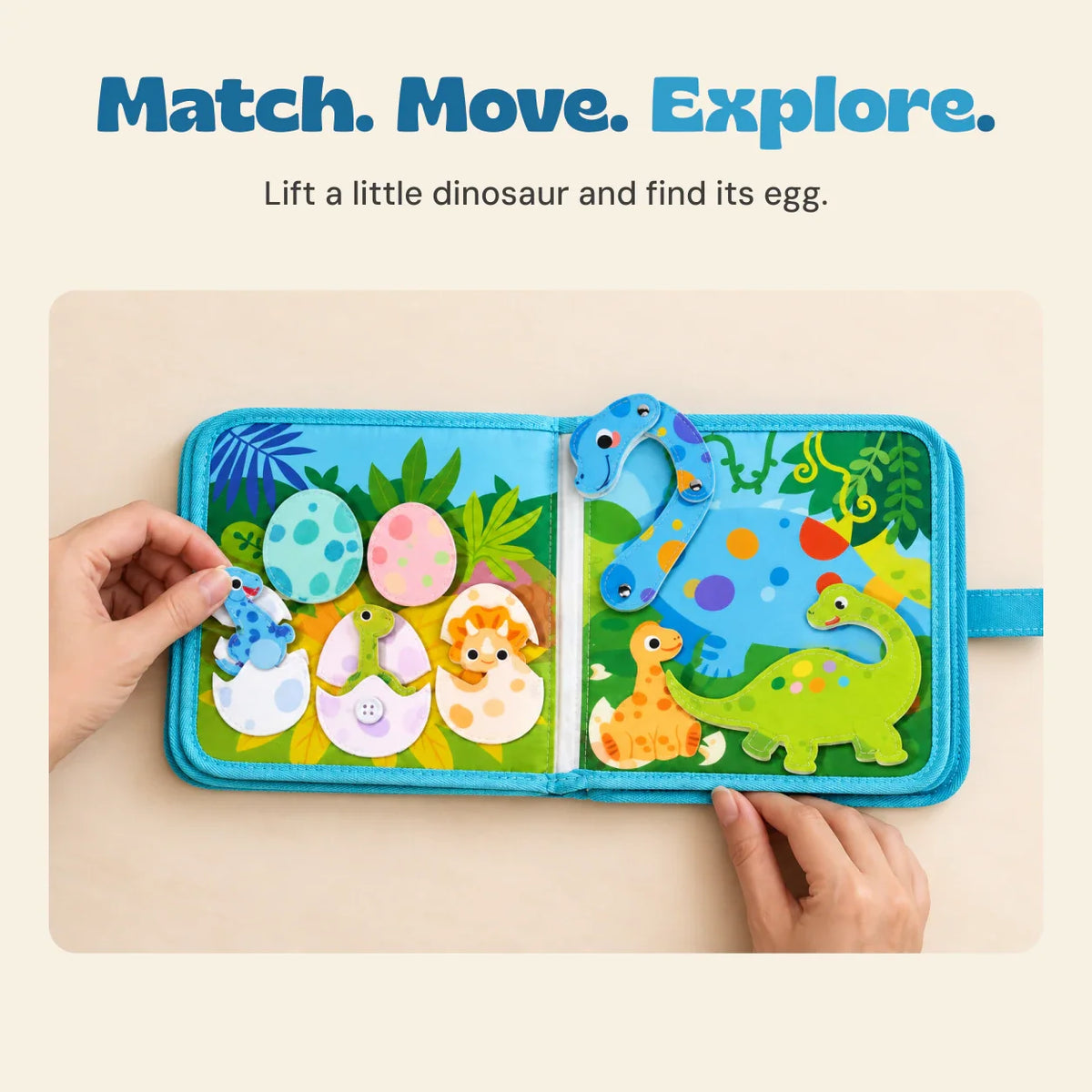 Dino Pals Busy Board