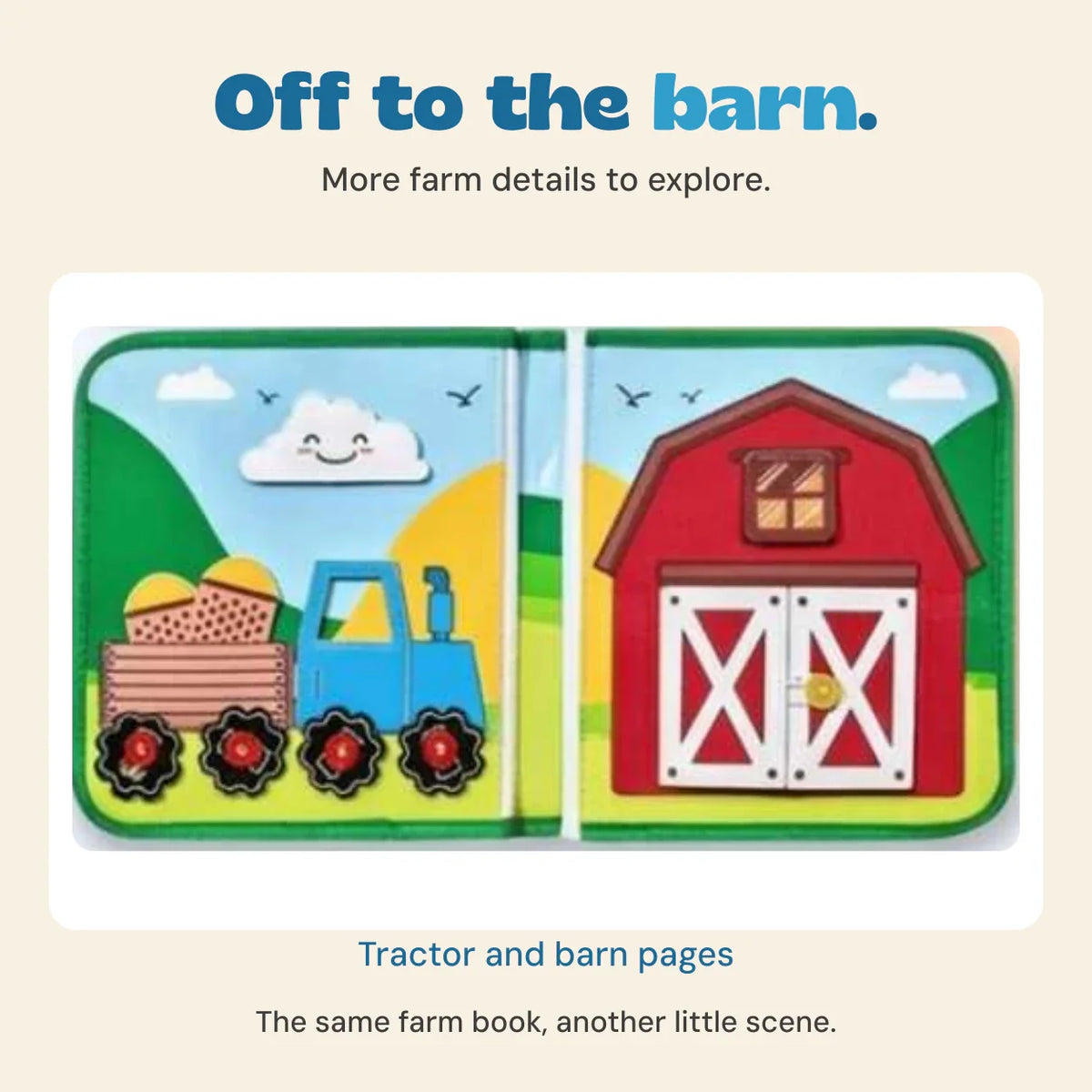 Farmyard Friends Busy Board