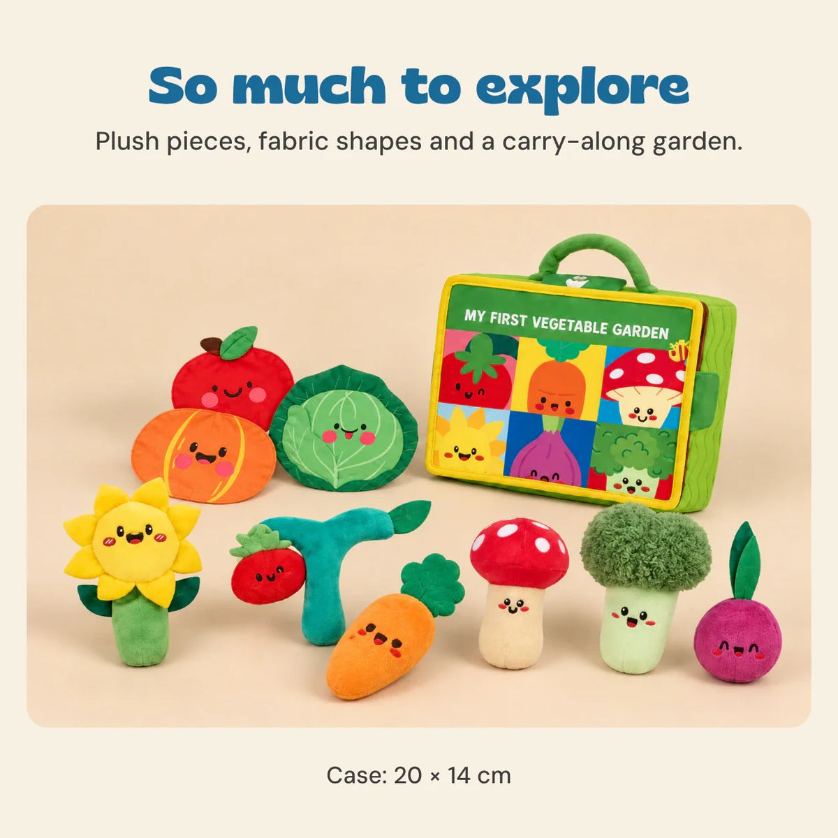 GardenWhimsy Plush Activity Box