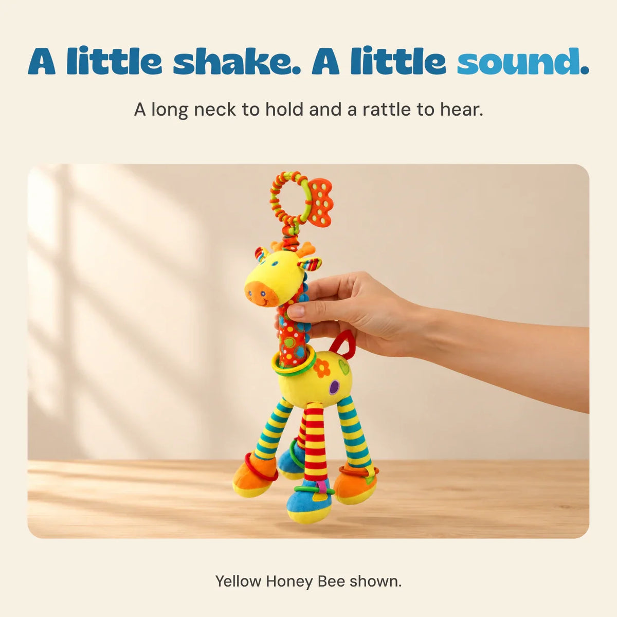 Gentle Giraffe Sensory Rattle