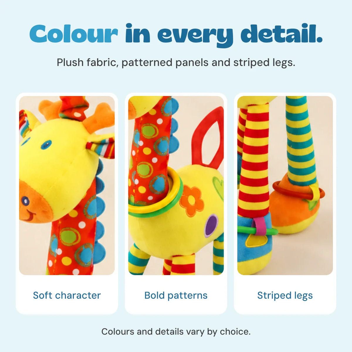Gentle Giraffe Sensory Rattle