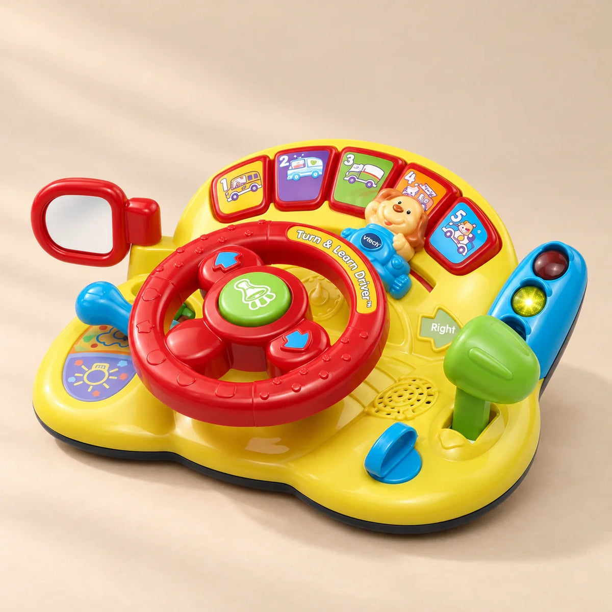 Gentle Glide Learning Steering Wheel Toy