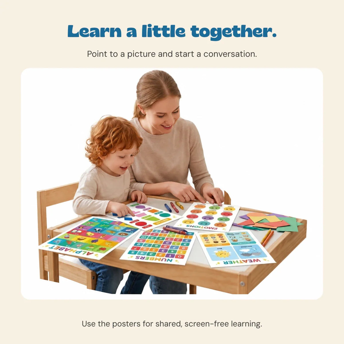 GentleGlow Educational Poster Set
