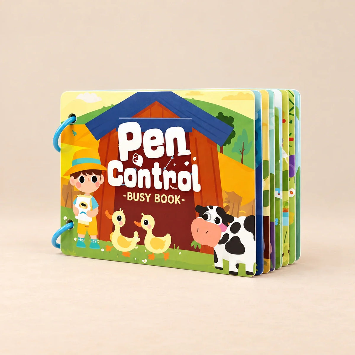 GentlePath Busy Book, Fruit Trail Practice Book
