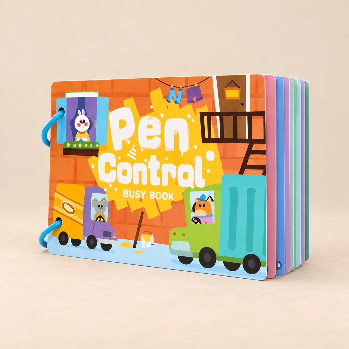 GentlePath Busy Book, Number & Shape Practice Book