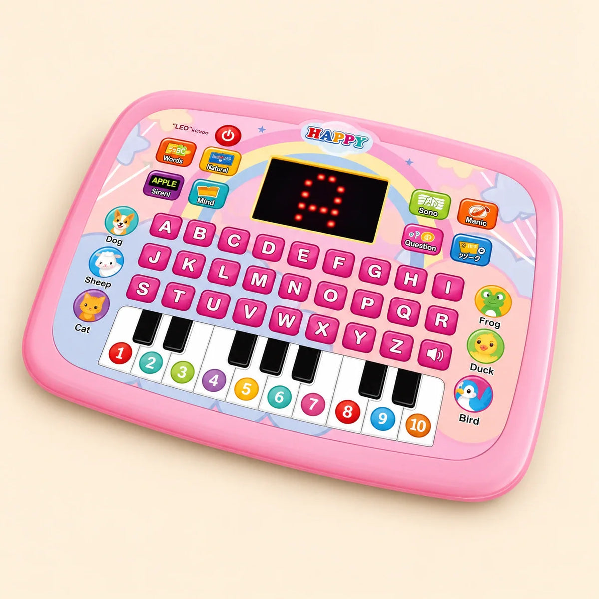 GentleSprout Smart Learning Tablet, Pink Cloud Plush