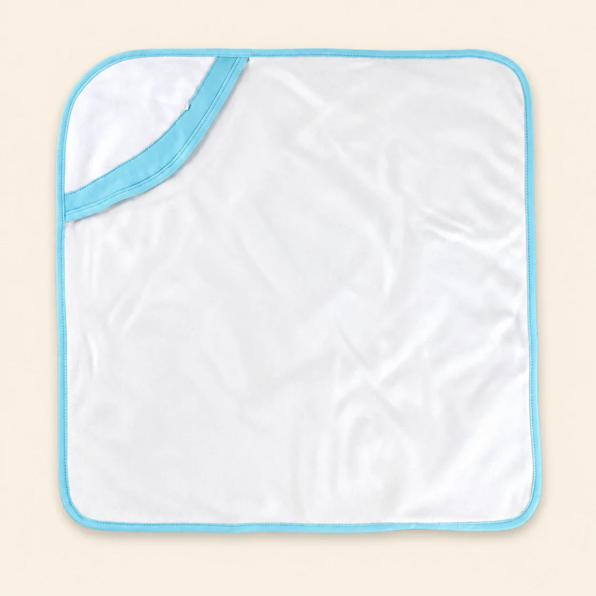 GentleWave Doll Bath Towel Wrap, Blue Doll Towel