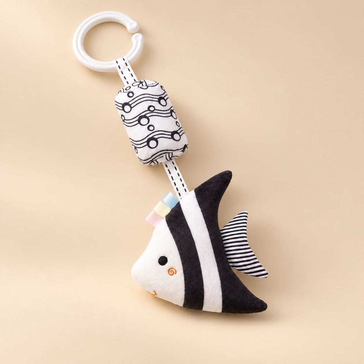 GentleWhisper Hanging Rattle, Fish Sensory Pal