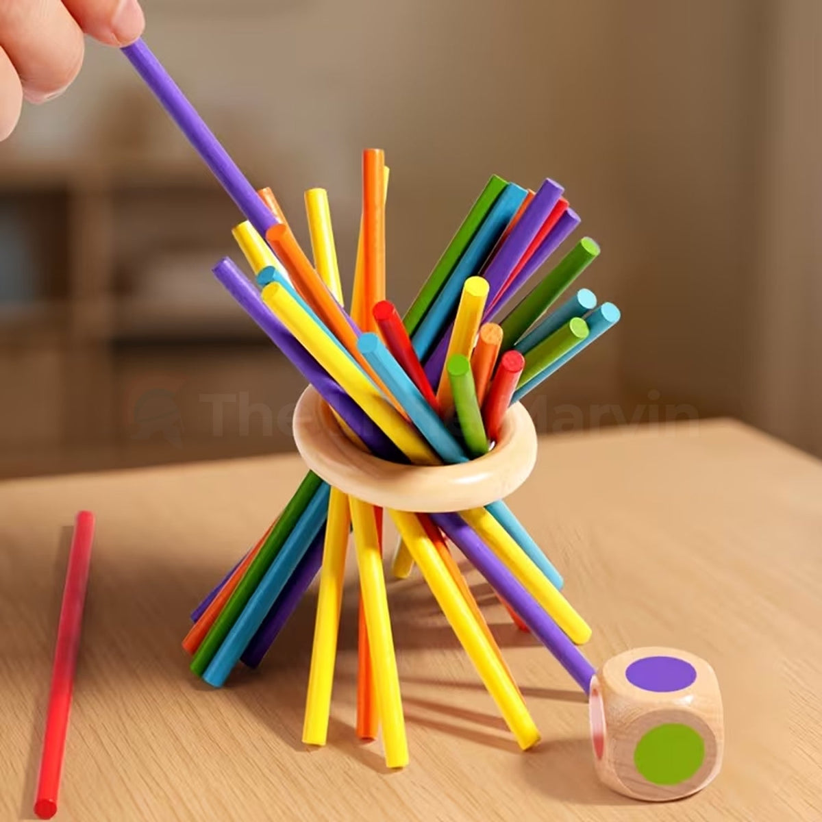 Baby Bisou Montessori Stick Tower Game