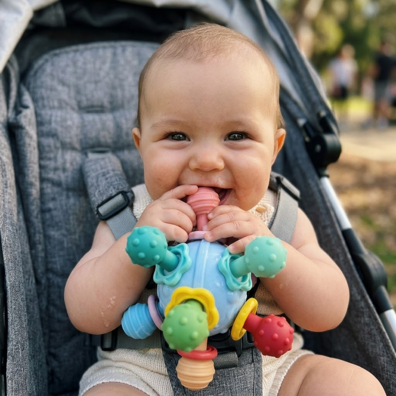Baby Bisou Sensory Teething Ball