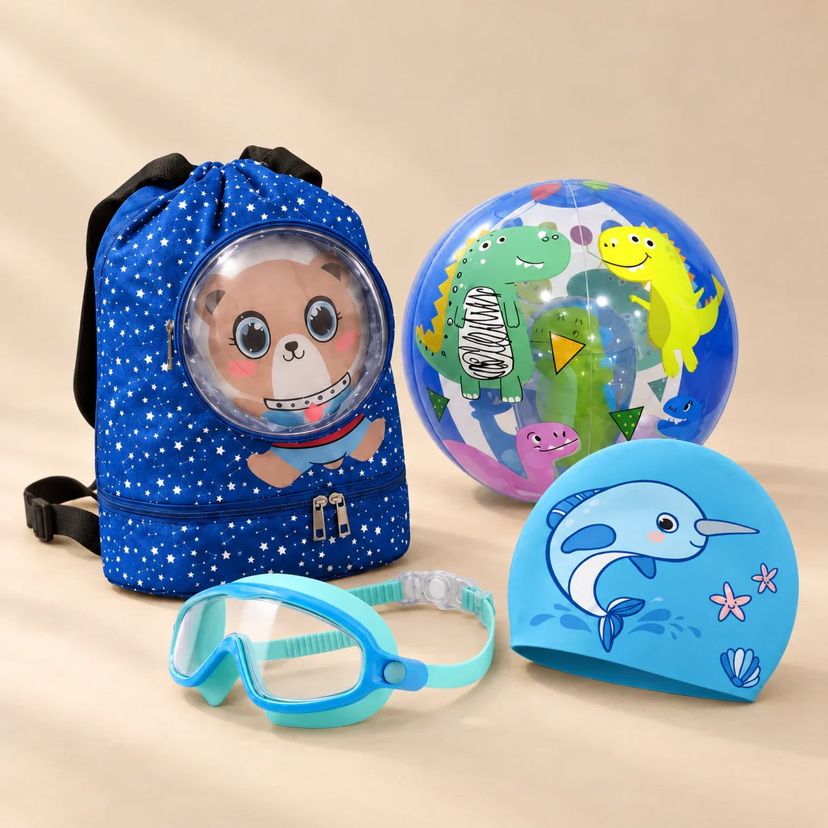 Sunny Meadow Holiday Swim Bundle, Blue