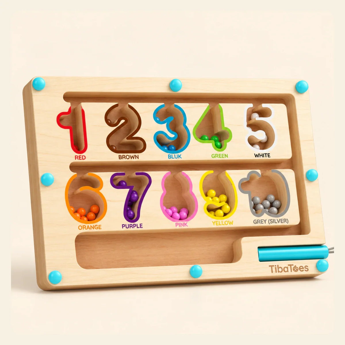 Twilight Trail MagniSort Activity Board, Number Trail Maze