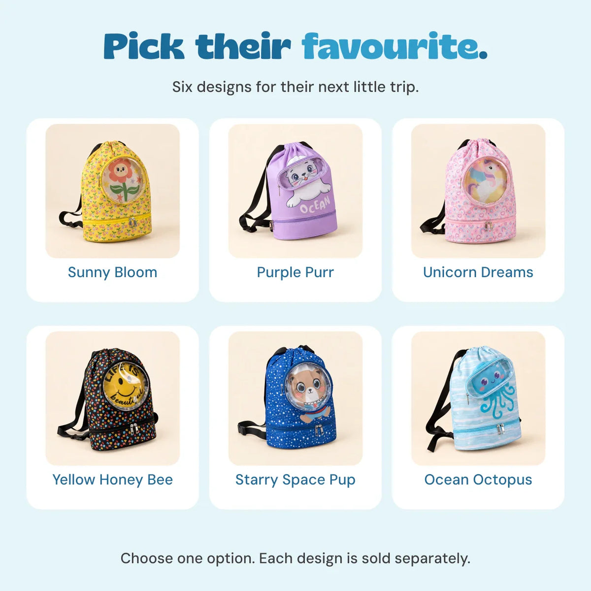 WanderLuxe Kids Travel Backpack