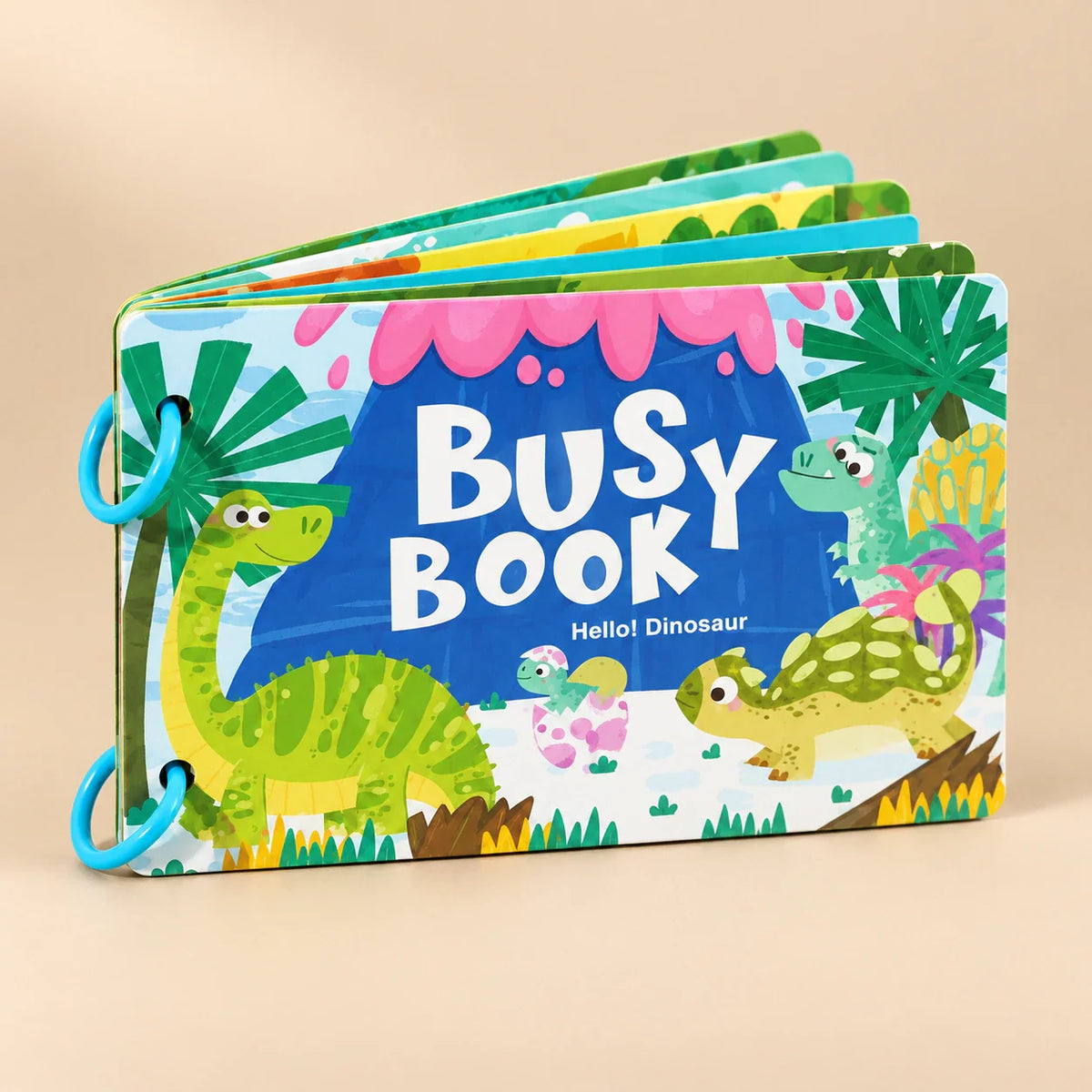 Whimsical Journey Montessori Busy Book, Dolphin Blue