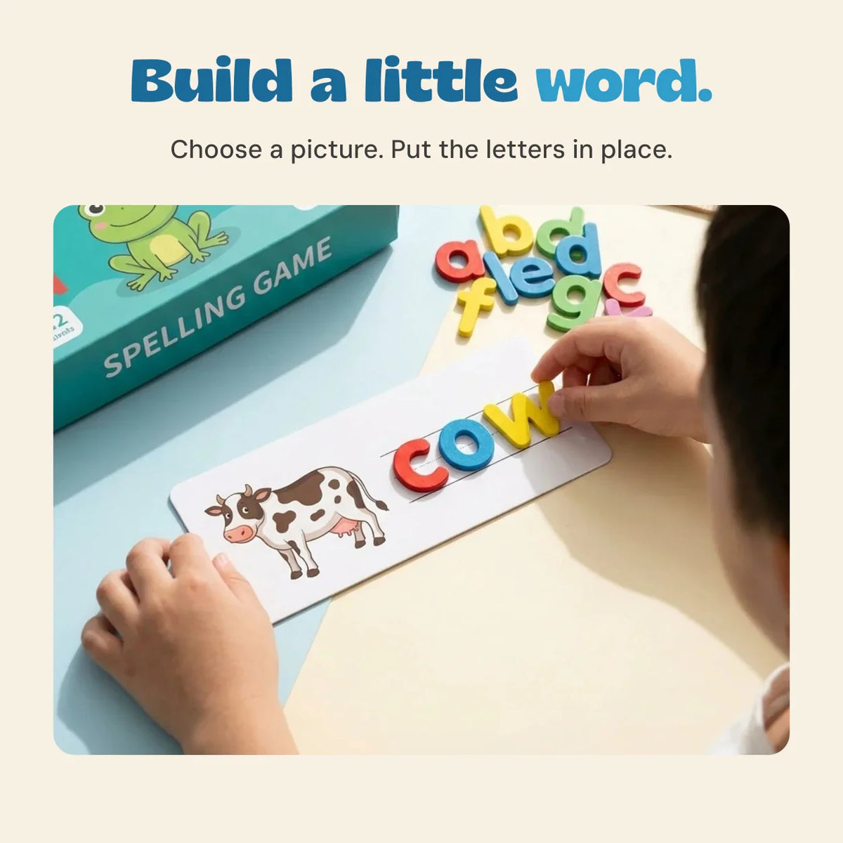 Whimsical Words Letter Matching Game | Educational Play for Toddlers