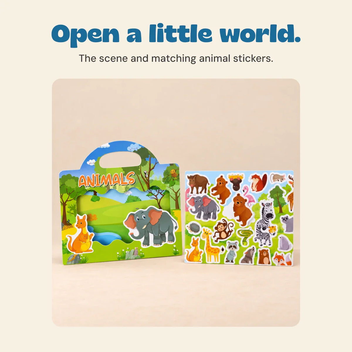 Whimsy Garden Reusable Sticker Book