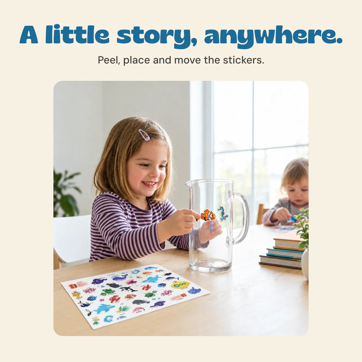 Whimsy Garden Reusable Sticker Book
