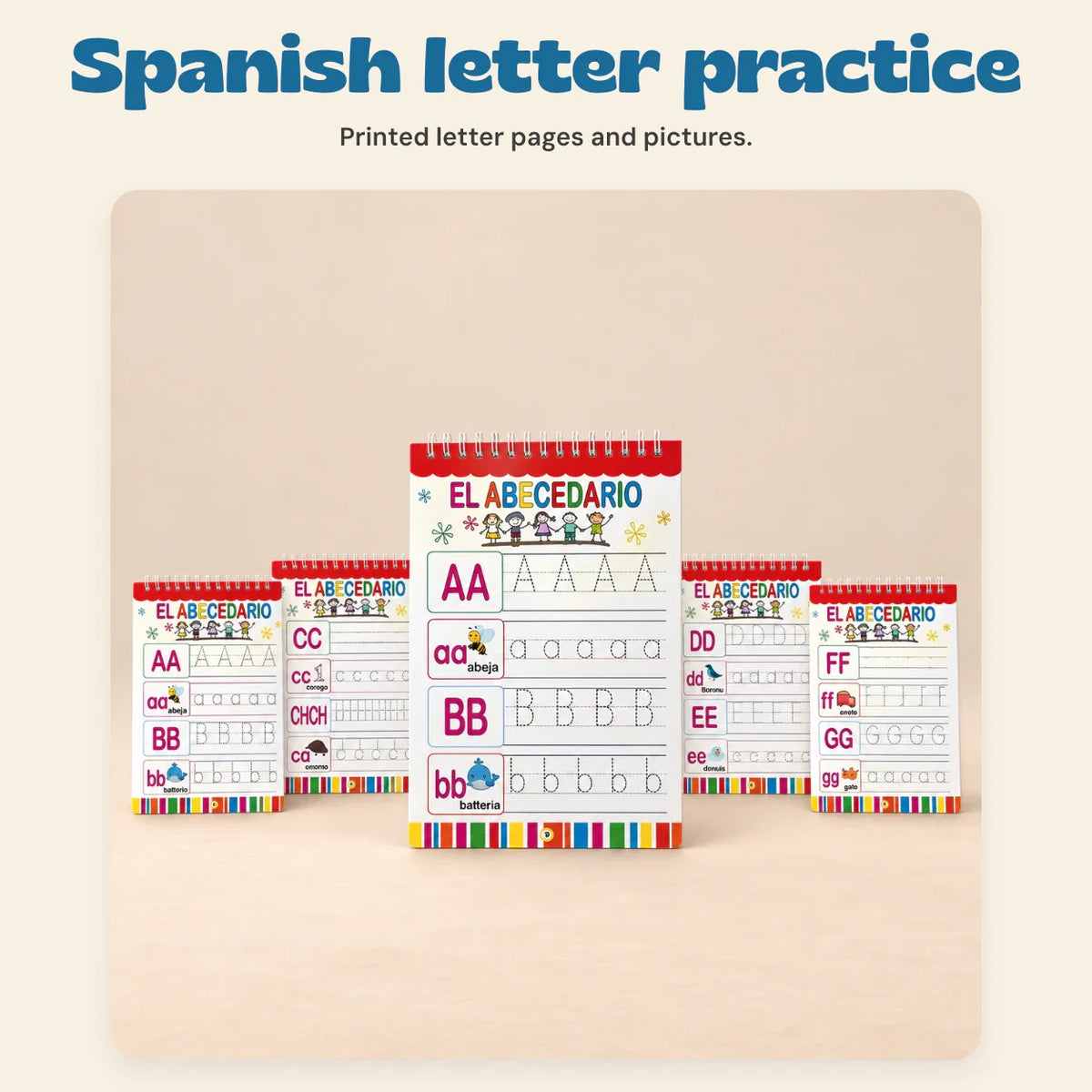 WhimsyWrit Bilingual Magic Writing Workbook