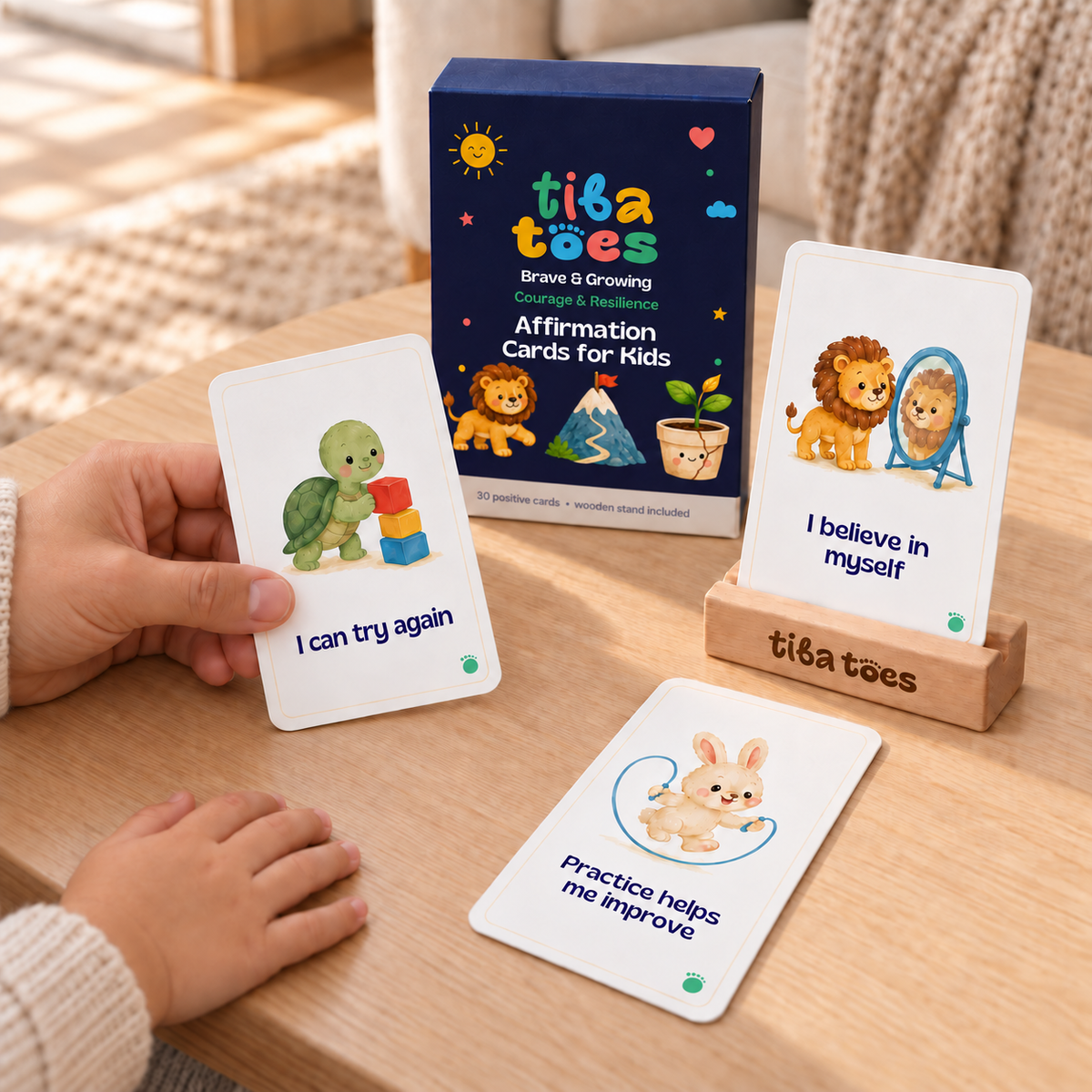 Whispering Wishes Affirmation Cards for Kids