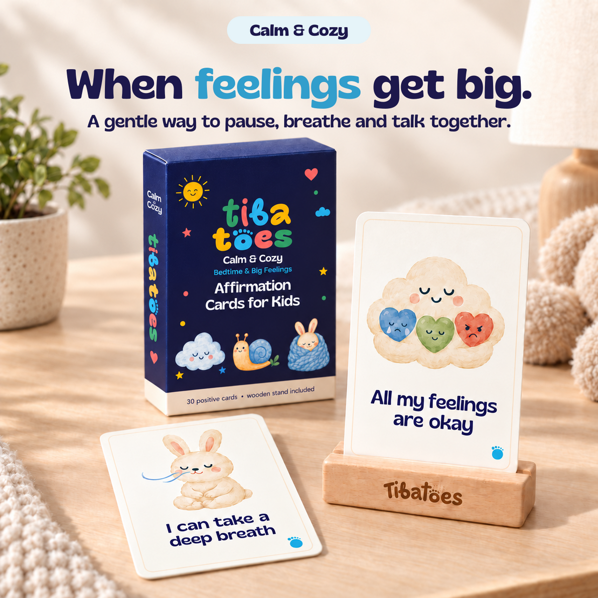 Whispering Wishes Affirmation Cards for Kids
