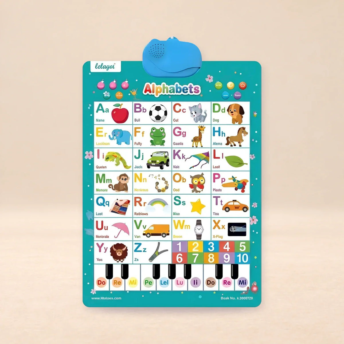 Whispering Woods Talking Alphabet Wall Chart, Alphabet Sound Chart