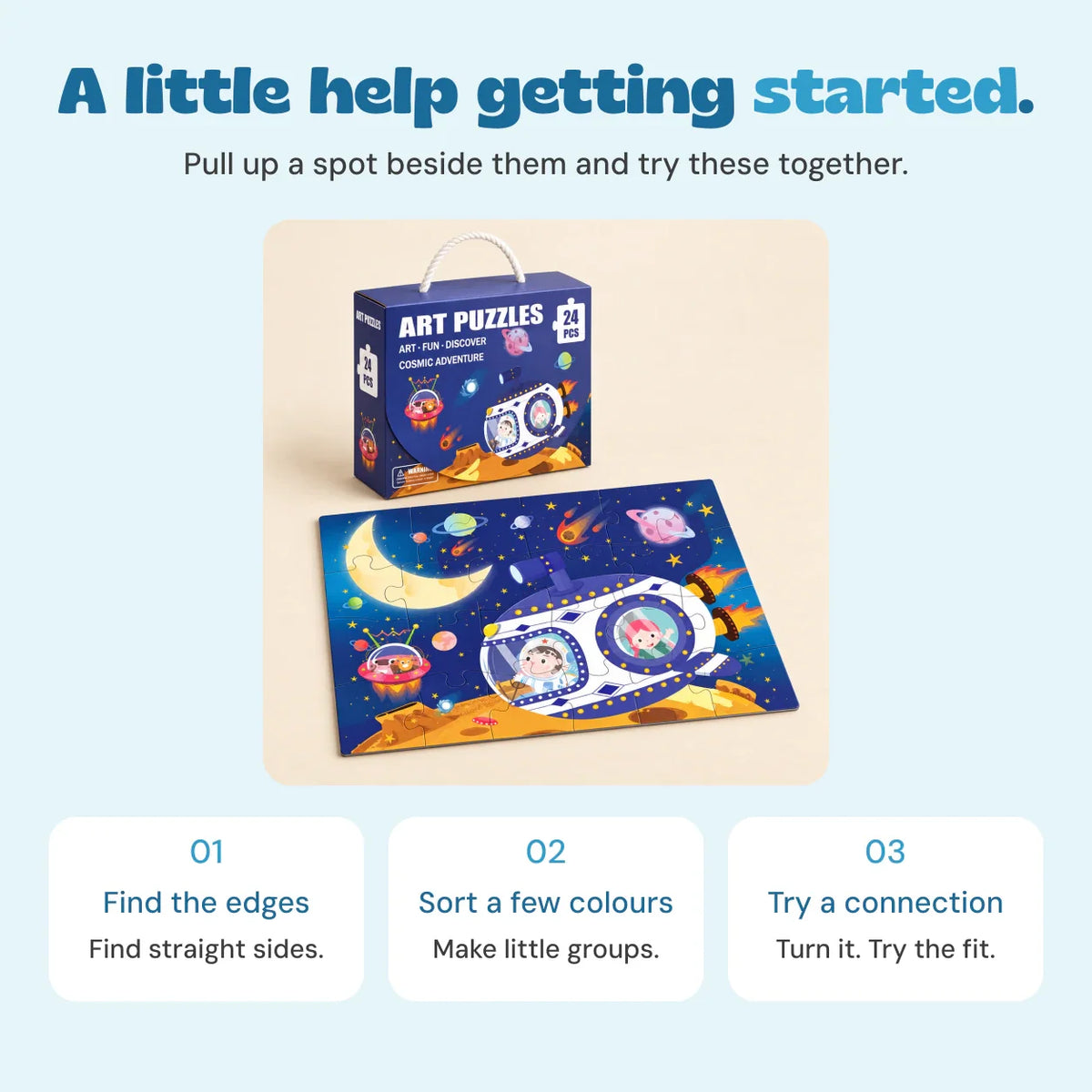 Wanderlust Puzzle Adventure Set | Engaging Floor Puzzle for Toddlers