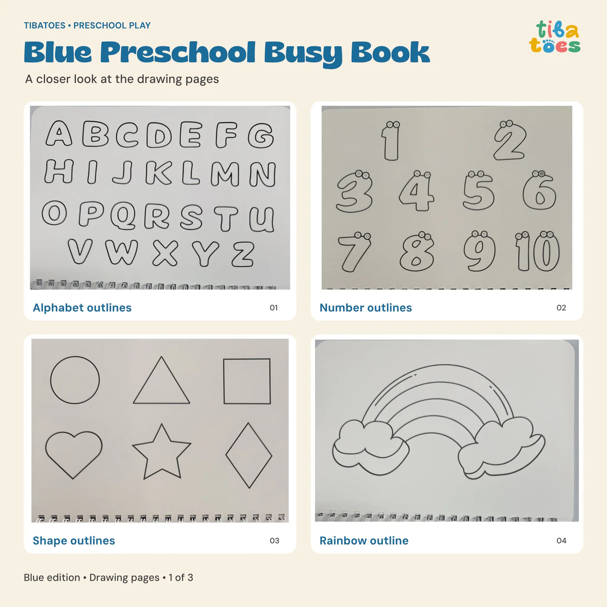 GentlePath Montessori Busy Book | Engaging Learning Activity for Toddlers