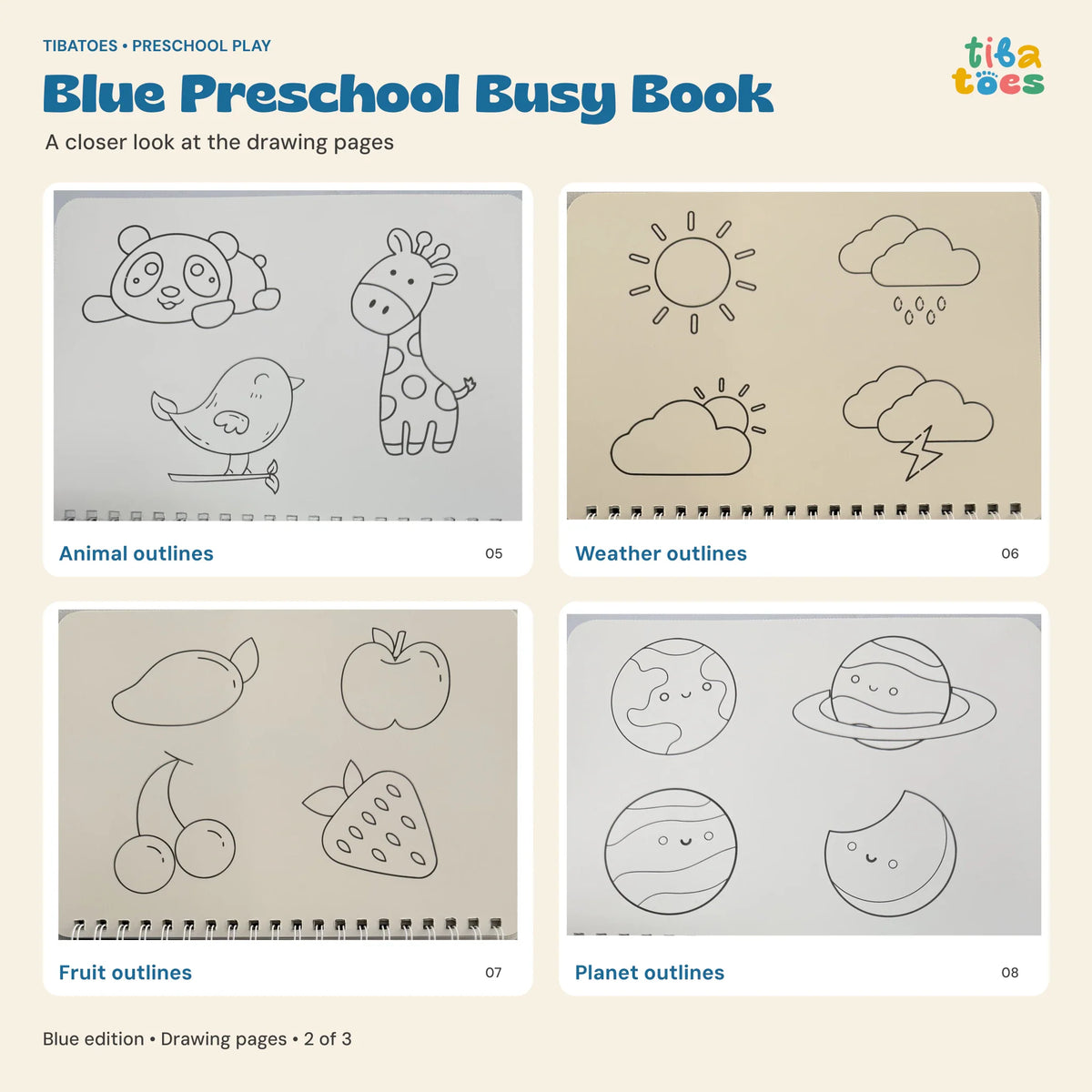 GentlePath Montessori Busy Book | Engaging Learning Activity for Toddlers