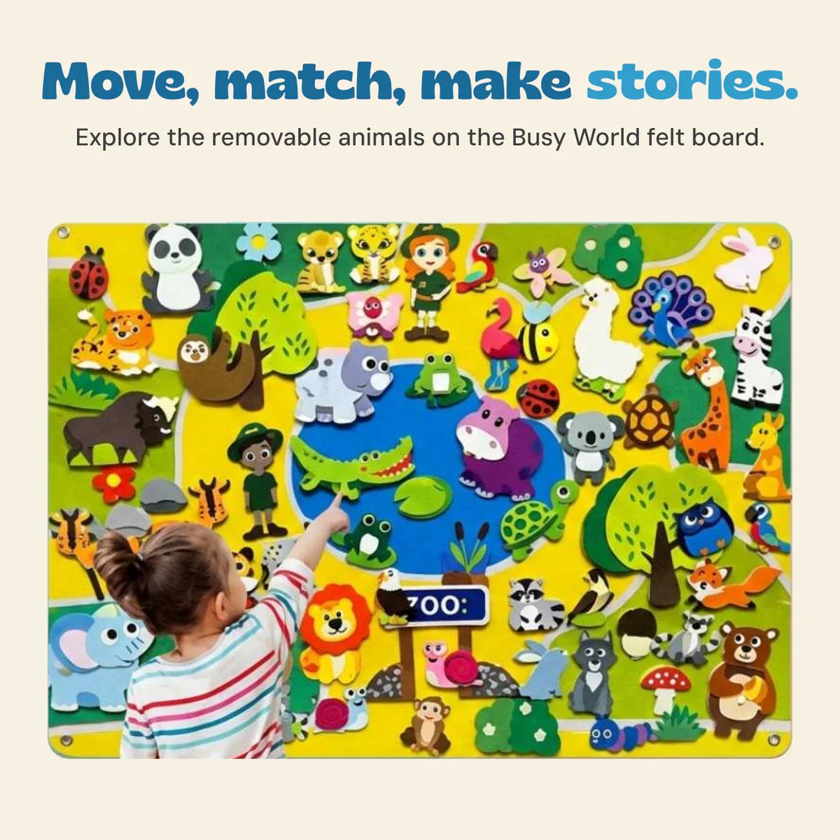 Gentle Meadow Learning Bundle | Talking Flashcards, Posters & Felt Board