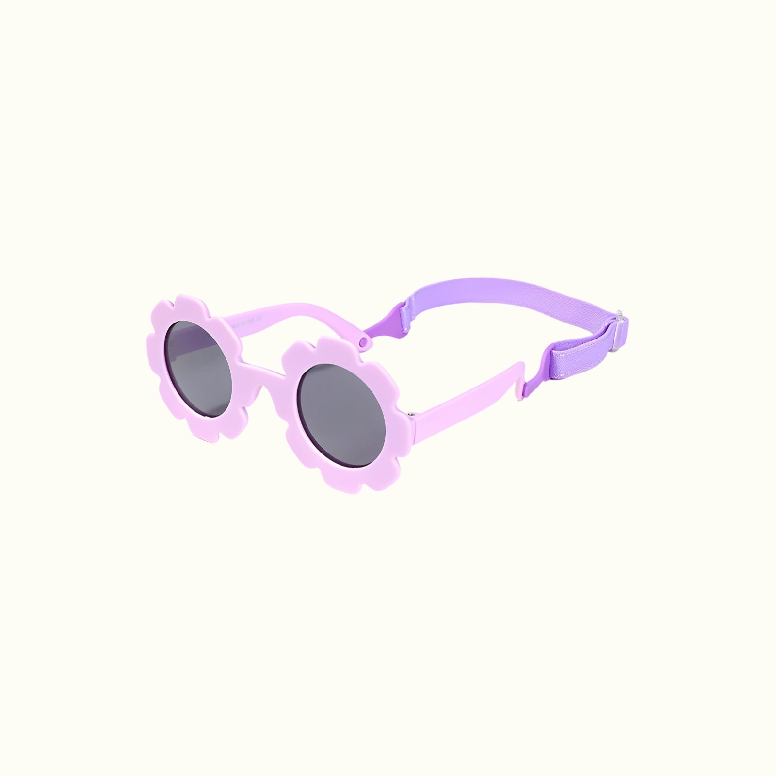 Petal Glow Polarized Sunglasses | Floral Silicone Baby Eyewear