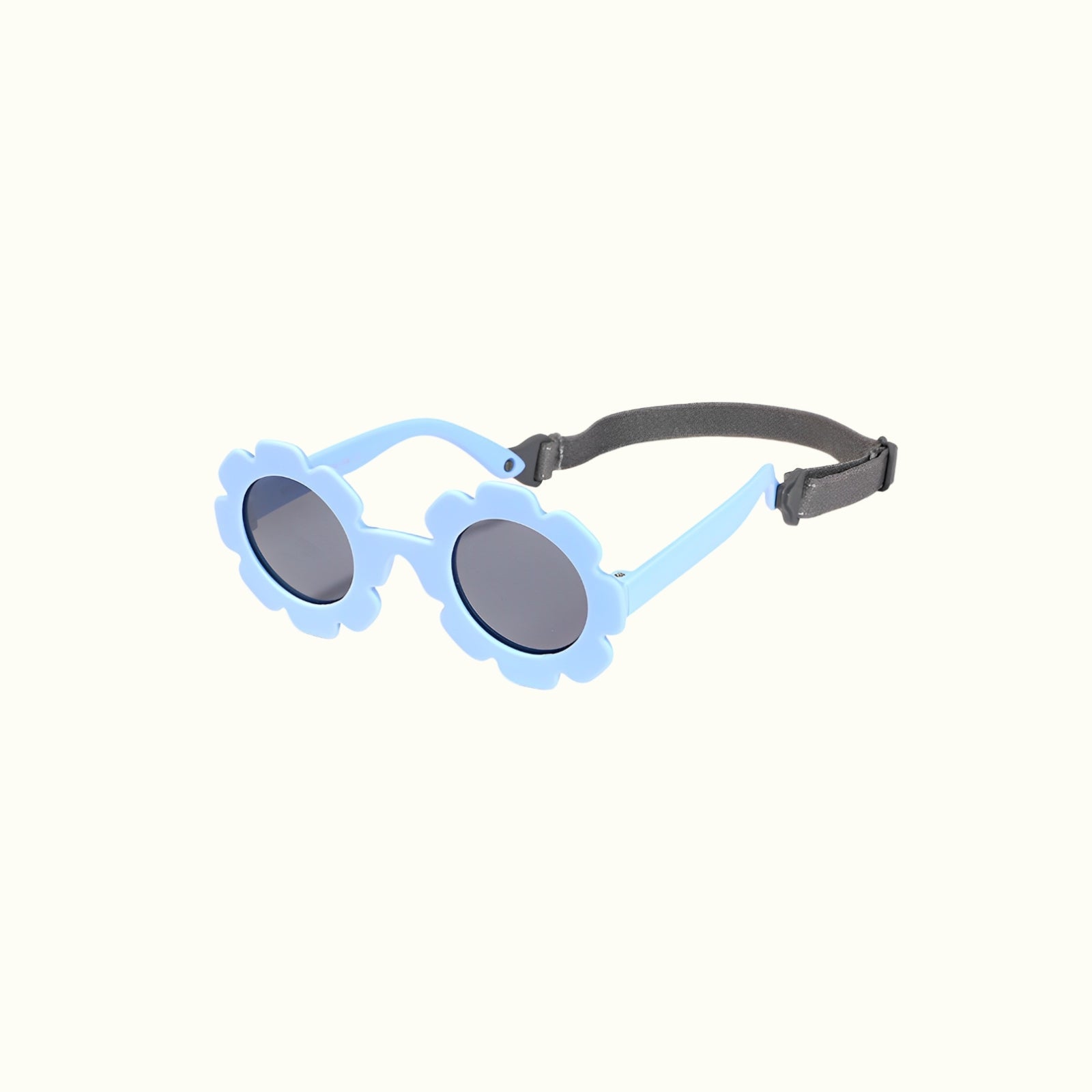 Petal Glow Polarized Sunglasses | Floral Silicone Baby Eyewear