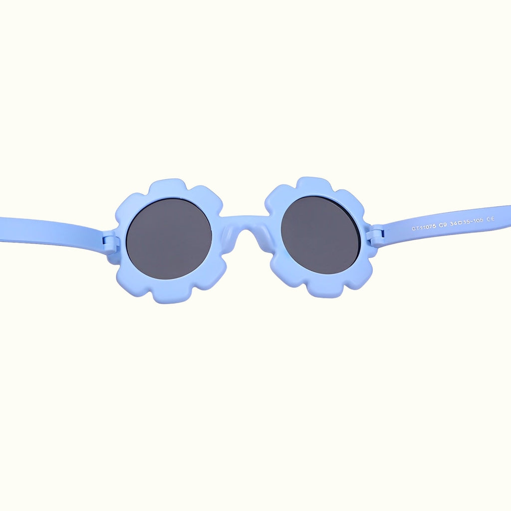 Petal Glow Polarized Sunglasses | Floral Silicone Baby Eyewear