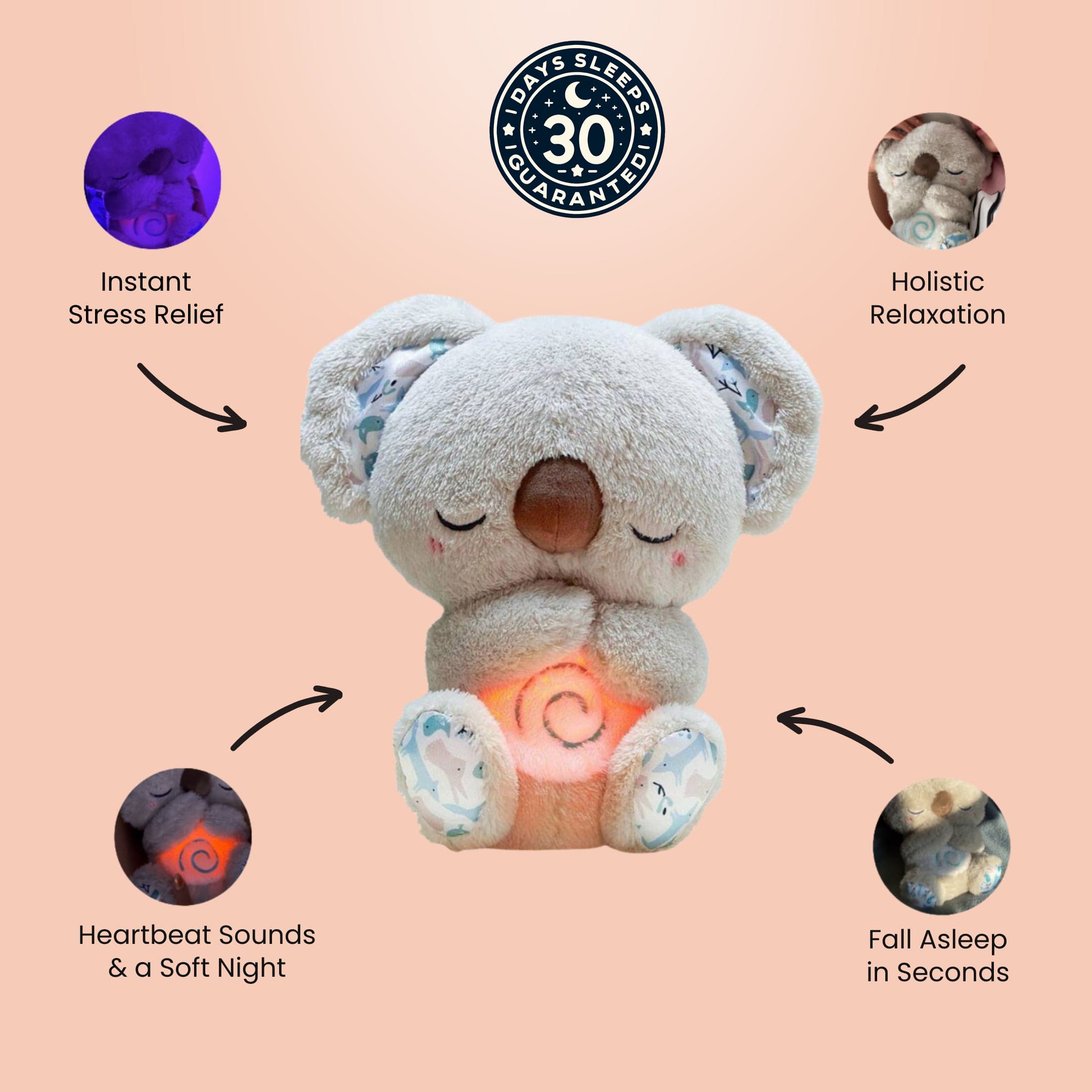 Koala Cuddle Bamboo Plush Toy | Soft and Cozy Baby Companion