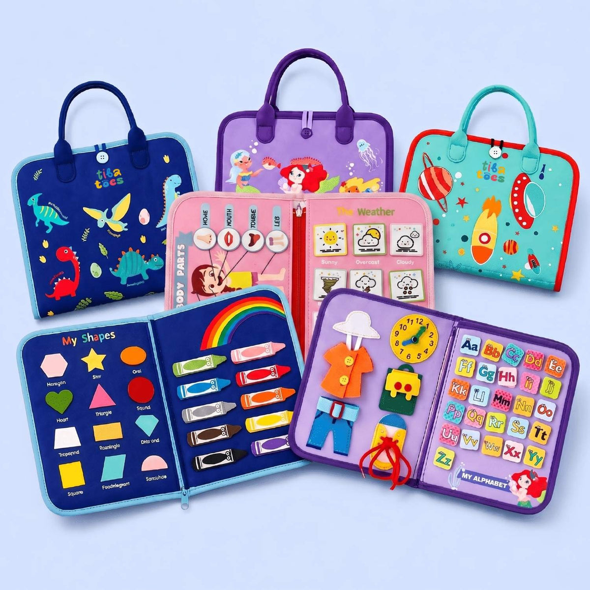 GentlePath Montessori Busy Board | Engaging Learning Toy for Toddlers